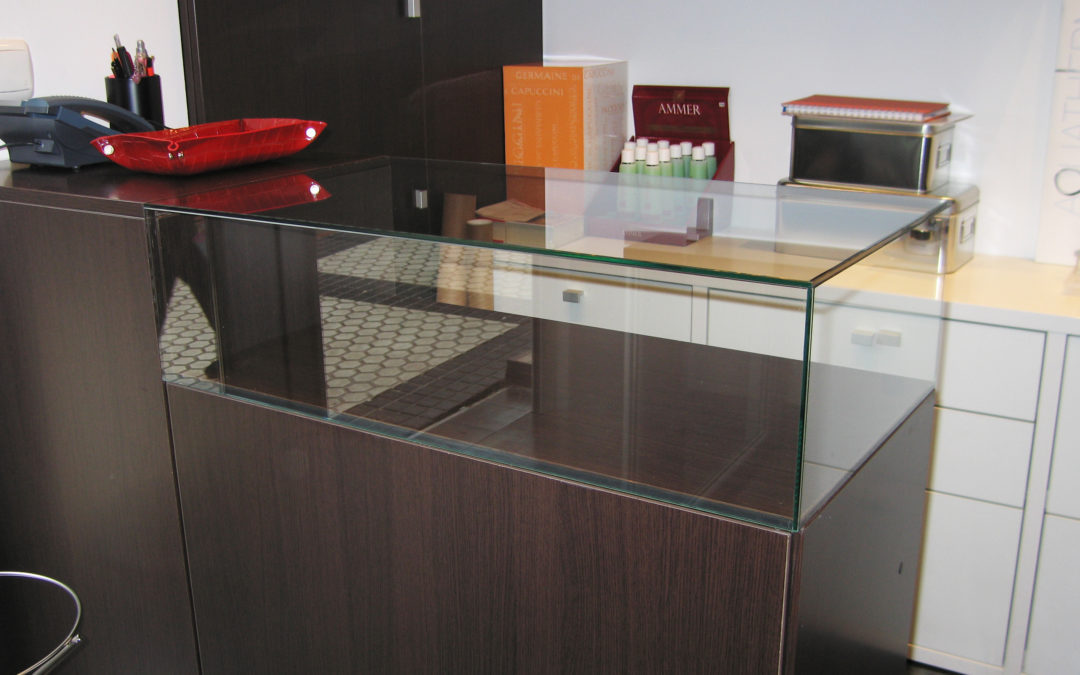 vitrina mostrador comercio