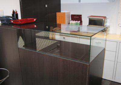 vitrina mostrador comercio