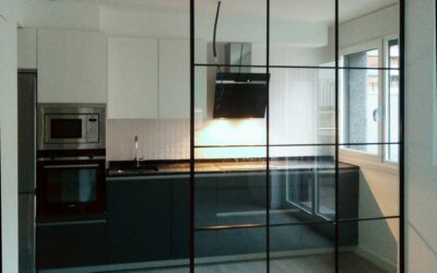 Mampara separadora cocina – salón
