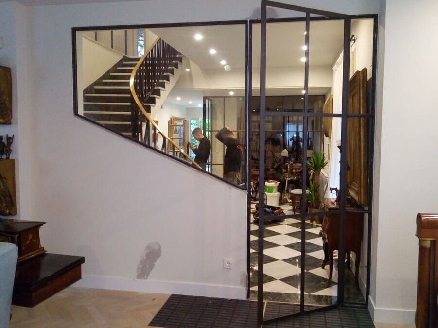 Conjunto de cierres decorativos de hierro para diferentes estancias